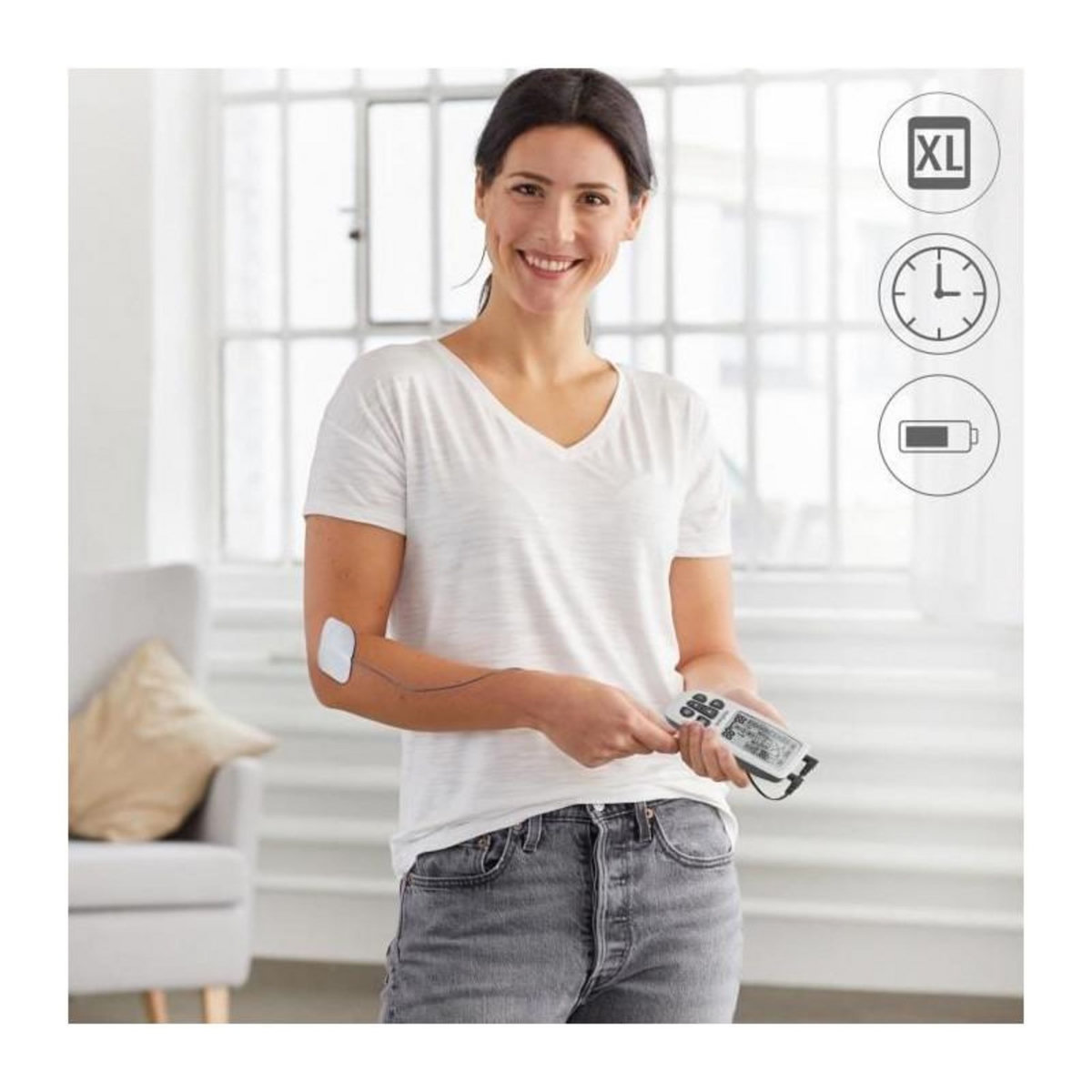 Medisana Medisana Appareil de thérapie contre la douleur 3 en 1 TT 200 Blanc