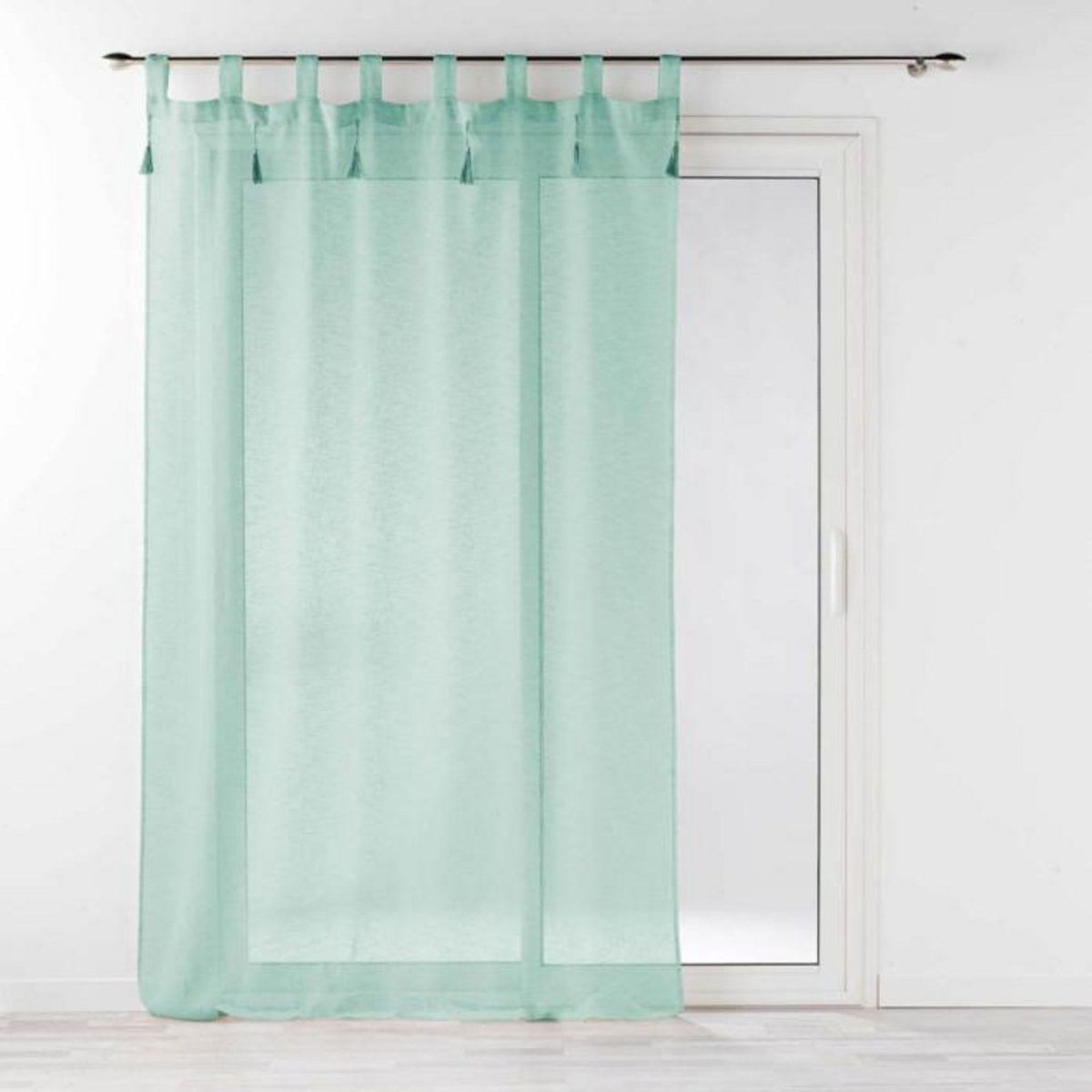 Paris Prix Rideau Voilage à Passants  Dalia  140x240cm Sauge