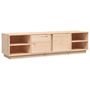 Voir la diapositive 2 : VIDAXL Meuble TV 156x40x40 cm Bois de pin massif