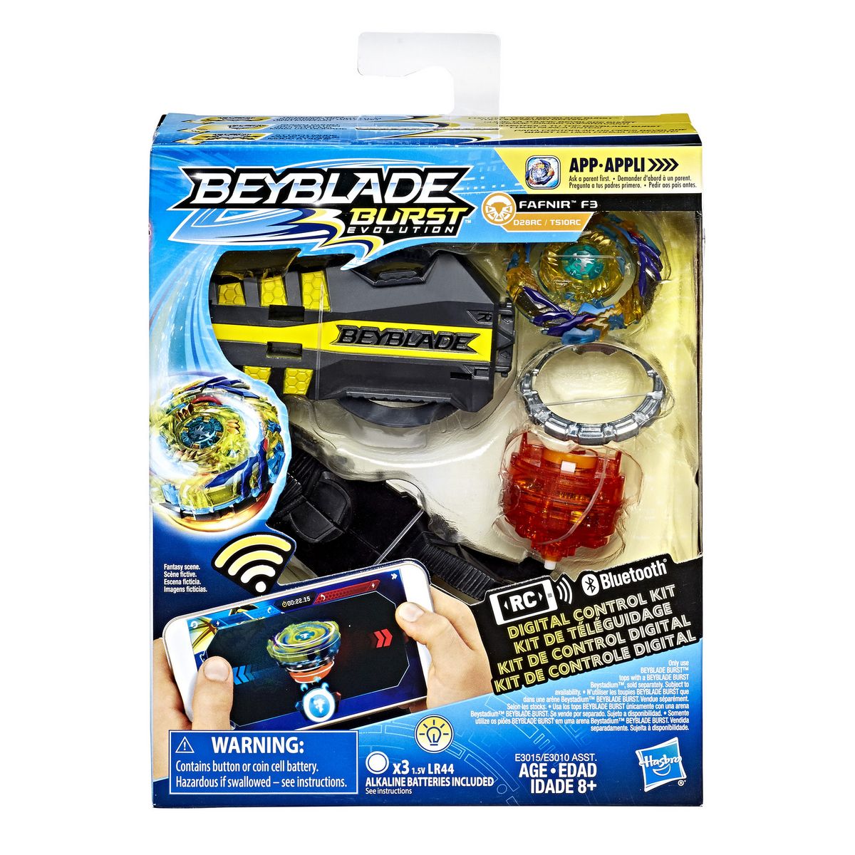 HASBRO Toupie beyblade RC fafnier F3