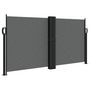 Voir la diapositive 2 : VIDAXL Auvent lateral retractable anthracite 120x600 cm