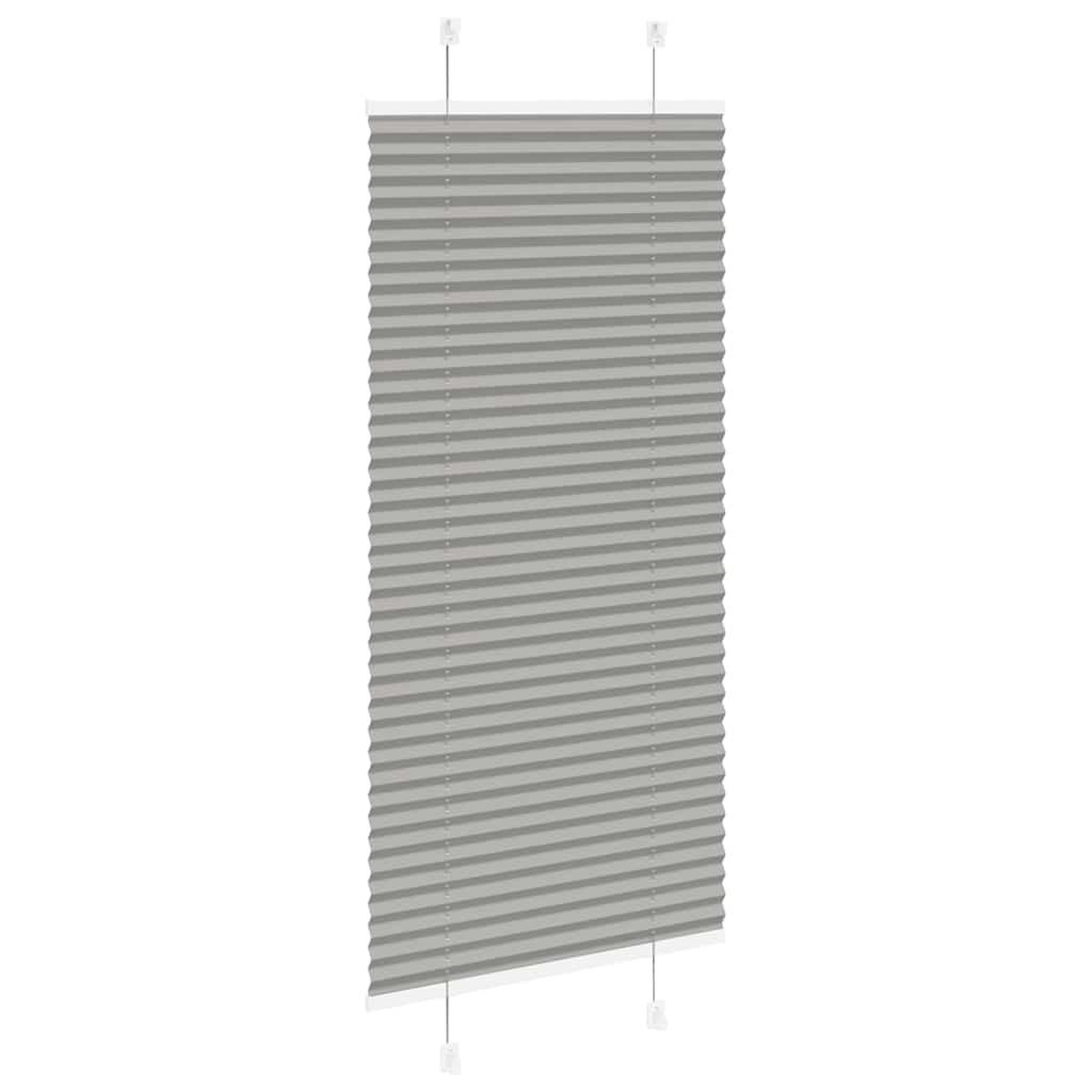 Voir la diapositive 4 : VIDAXL Store plisse anthracite 55x150 cm largeur du tissu 54,4 cm