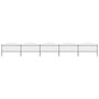 Voir la diapositive 1 : VIDAXL Cloture de jardin a dessus en lance Acier (0,5-0,75)x8,5 m Noir