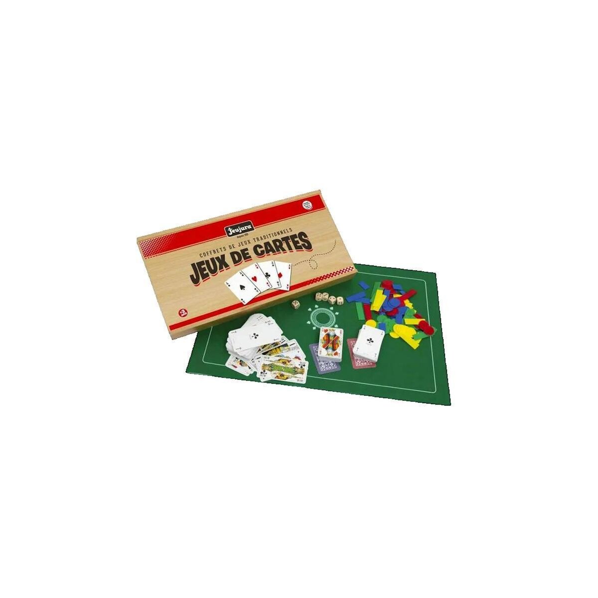 JeuJura Coffret de Jeux Jeujura en bois
