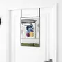VIDAXL Miroir de porte Noir 40x60 cm Verre et aluminium