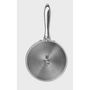Voir la diapositive 2 : ACTUEL Casserole induction inox 16 cm 