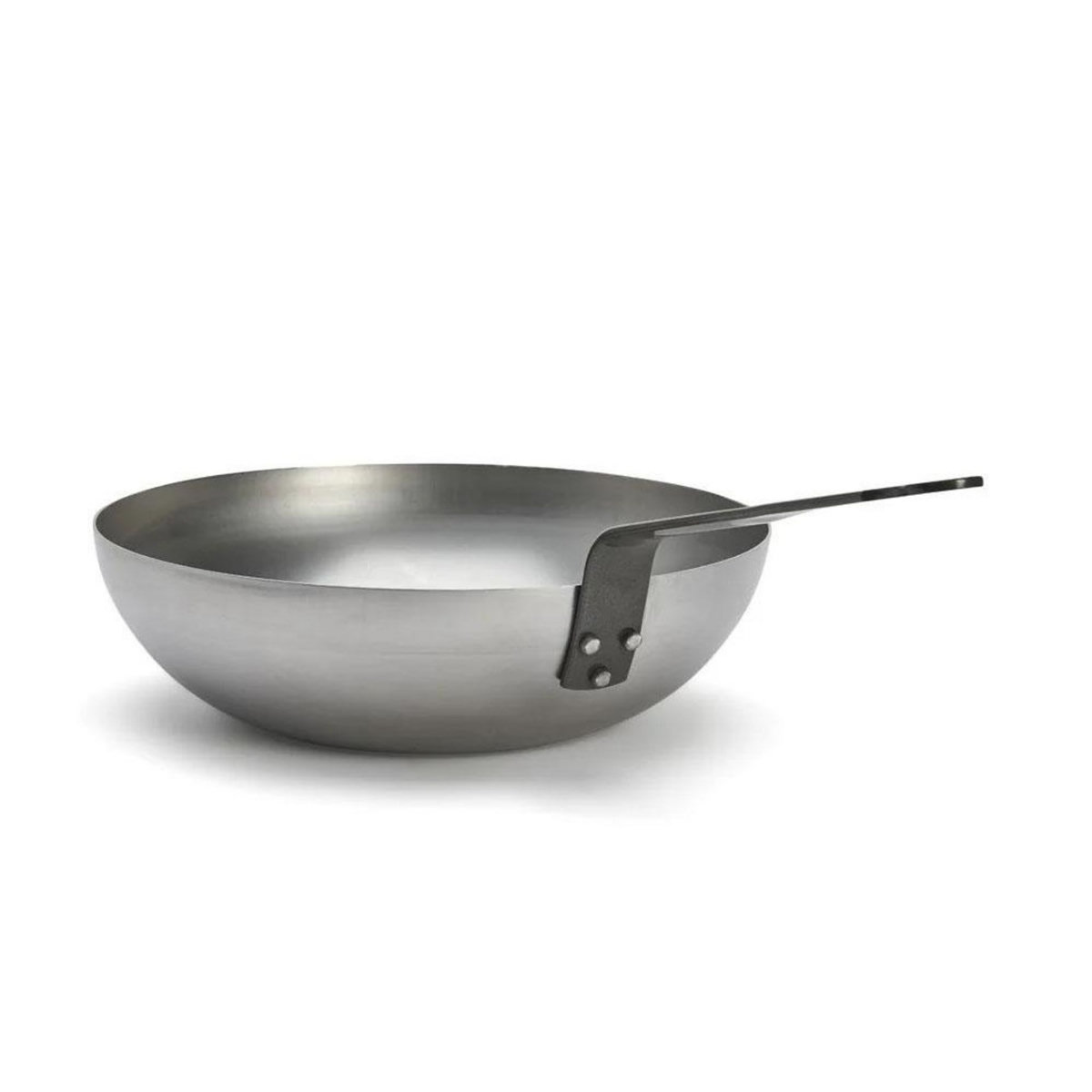 De buyer Wok bombé en acier 24cm - 5617.24