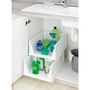 Voir la diapositive 3 : Wenko Lot de 2 Paniers pliables - Blanc