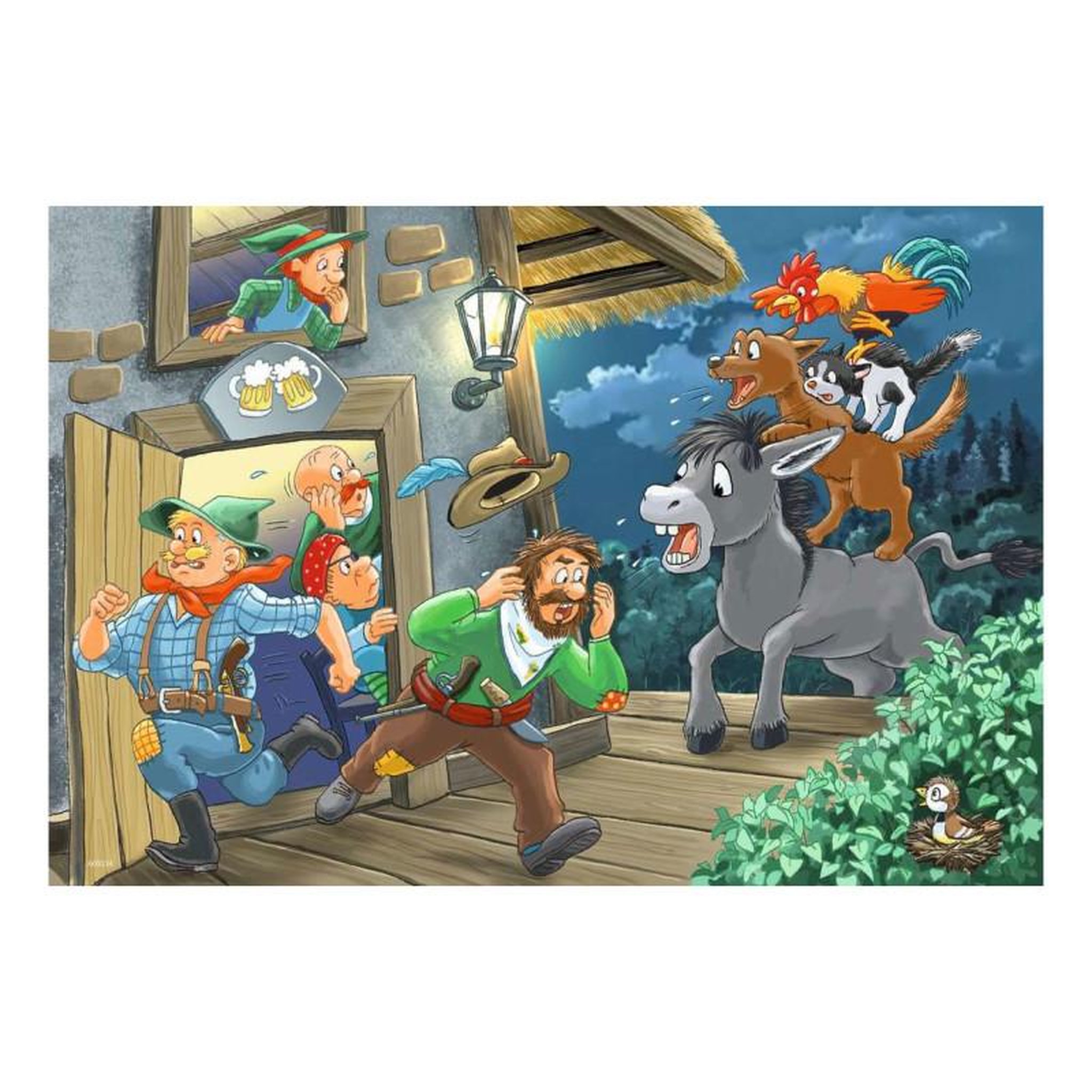 Voir la diapositive 2 : RAVENSBURGER Ravensburger - Fairy tales Jigsaw puzzle, 2x24 pcs. 57191