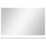 Voir la diapositive 3 : VIDAXL Miroir mural avec etagere 100x60 cm Verre trempe