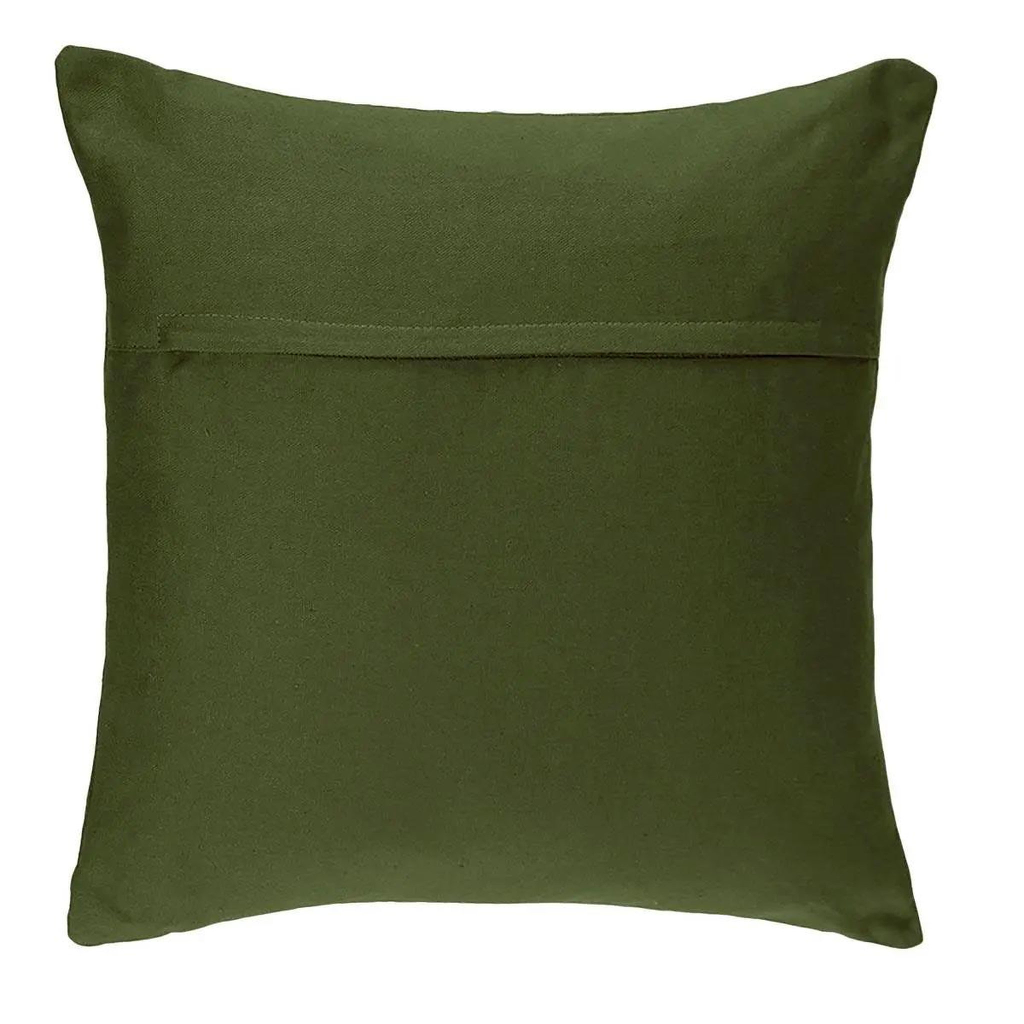 Voir la diapositive 2 : ATMOSPHERA Coussin déhoussable  jovi  38x38cm kaki