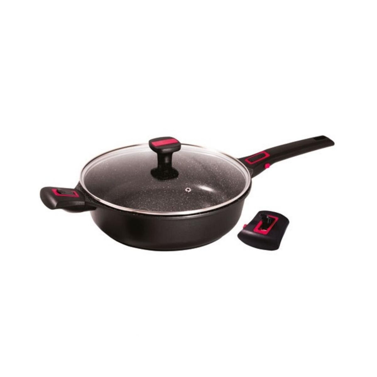 BAUMALU Sauteuse 28cm avec couvercle - 386606
