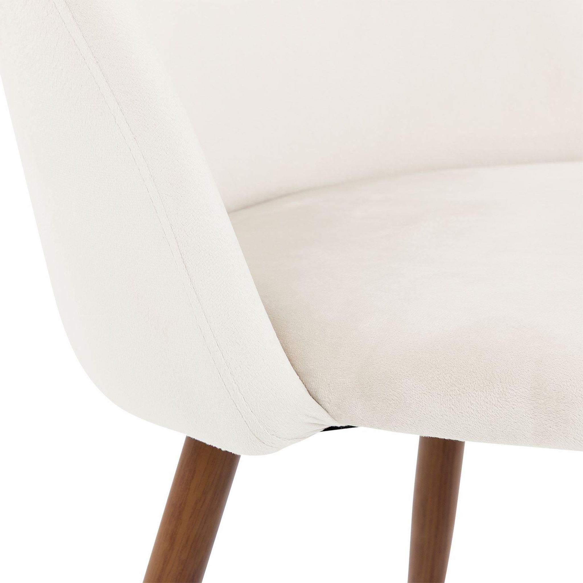 Voir la diapositive 5 : IDIMEX Lot de 2 chaises navia de salle à manger en velours