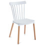 Voir la diapositive 4 : IDIMEX Lot de 4 chaises RAVI de salle à manger design