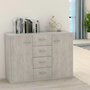 Voir la diapositive 1 : VIDAXL Buffet Gris beton 88x30x65 cm Bois d'ingenierie