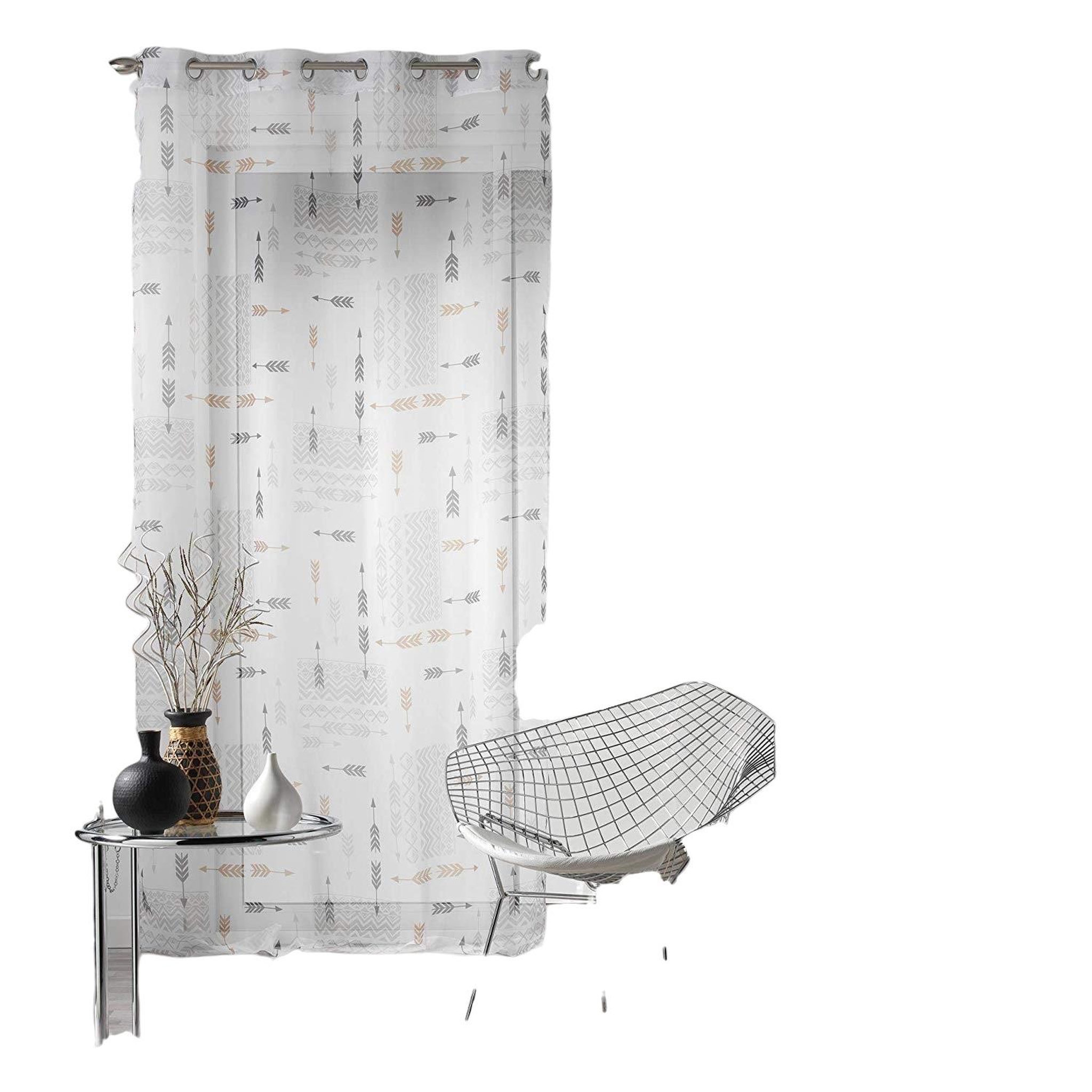 Eden Panneau a oeillets voile boho design et moderne