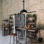 Voir la diapositive 6 : ATMOSPHERA Lampe Suspension en Métal  Lahti  51cm Noir