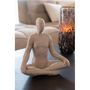 Voir la diapositive 5 : Paris Prix Statuette Yoga en Résine  Shawn  31cm Beige