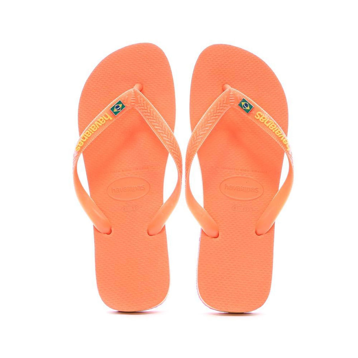 HAVAIANAS Tongs Orange Homme Havaianas Brasil Layers