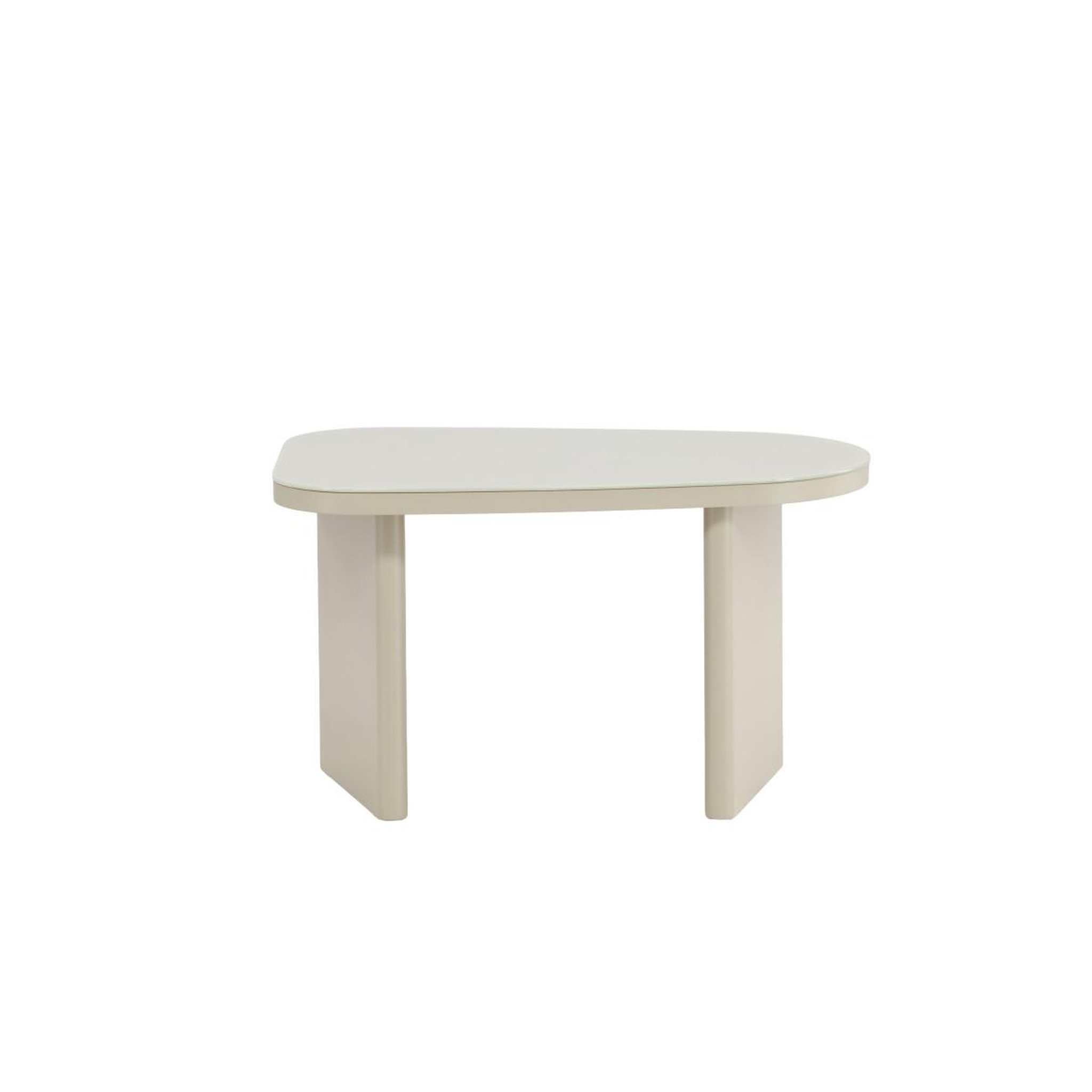 Voir la diapositive 2 : Paris Prix Table d'appoint design  gronvik  70cm beige