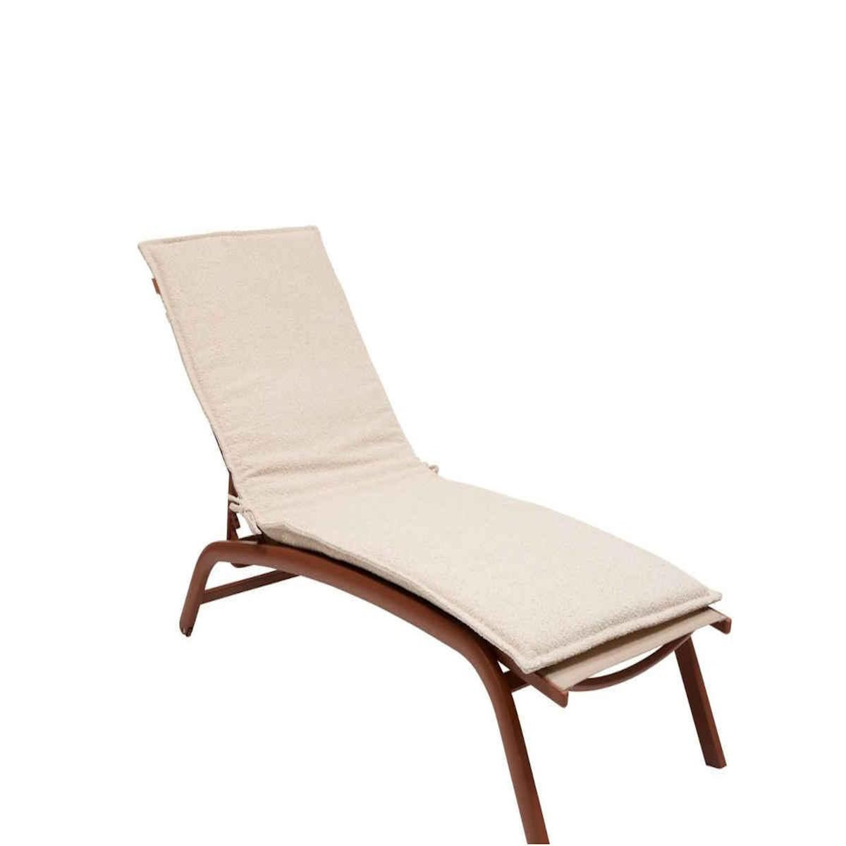 HESPERIDE Coussin pour transat 190 x 60 cm Solfia Blé - Hespéride