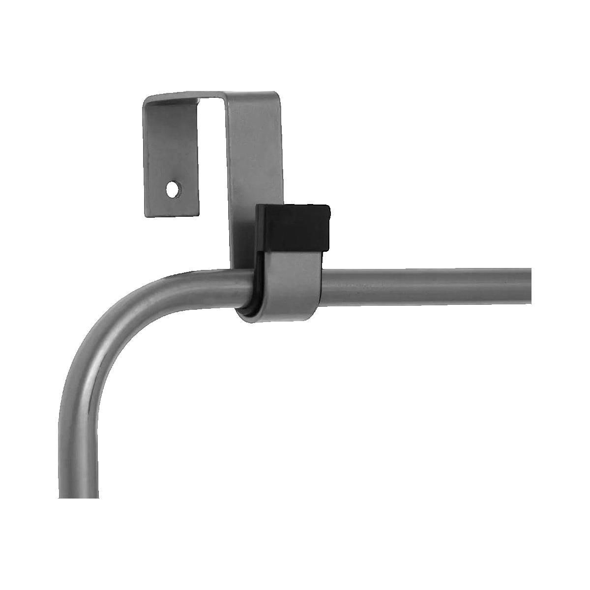 FIVE Séchoir à linge 5five modèle 3560238669341 gris monté sur porte ou vitre de douche