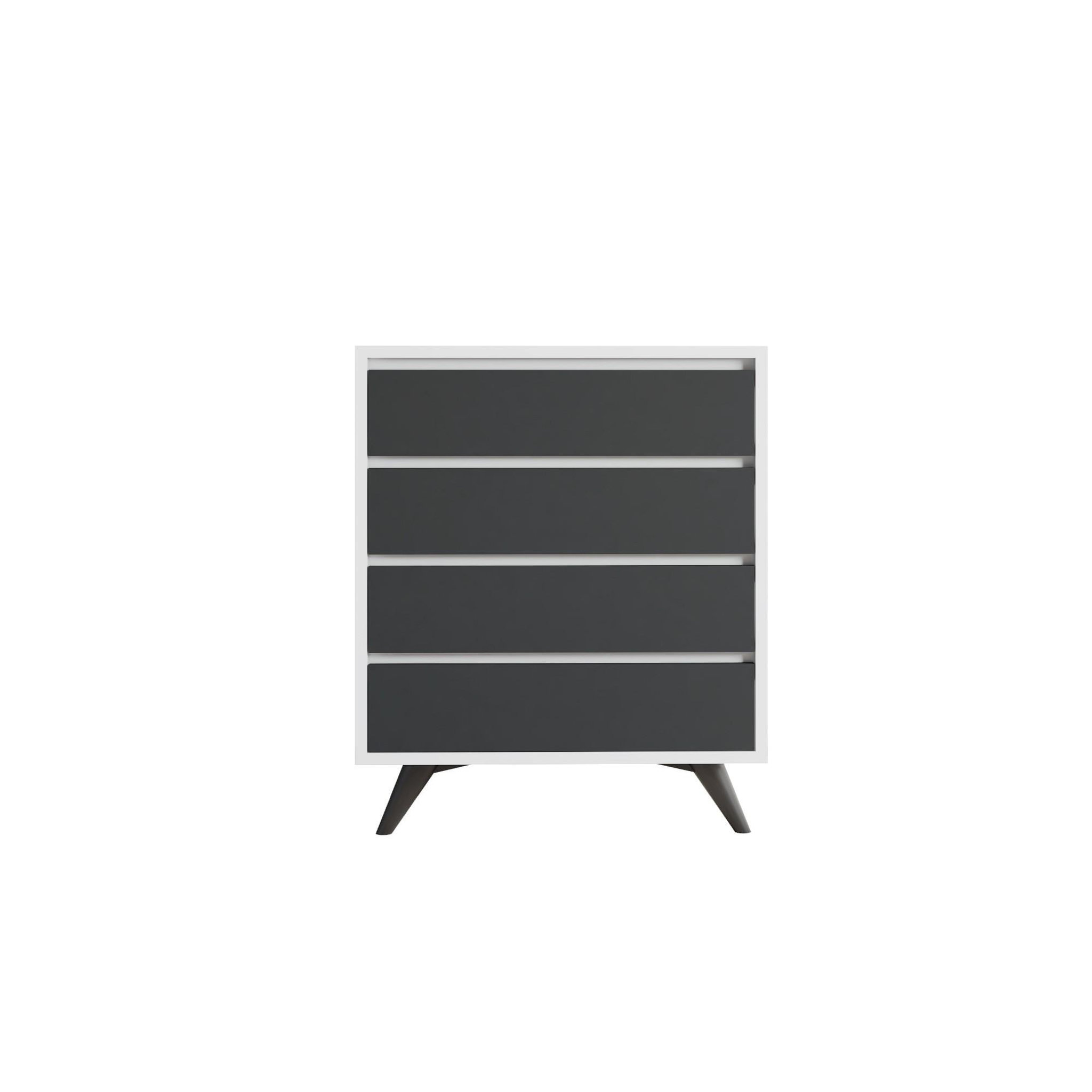 Habitat et Jardin Commode en bois  Suvera  - 70 x 40 x 86 cm - Blanc