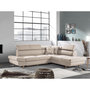 Voir la diapositive 4 : BEST MOBILIER Linea - canapé d'angle droit convertible - 5 places - avec têtières