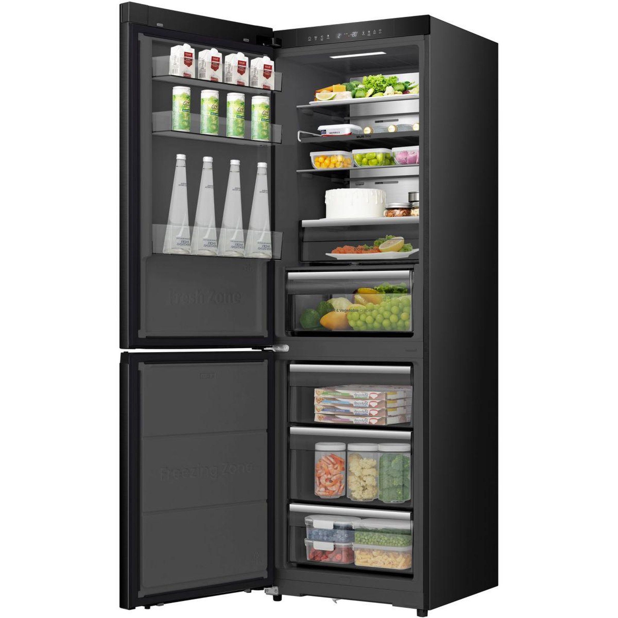 Voir la diapositive 5 : Hisense Réfrigérateur combiné rb5k330gsfc freshfit enchâssable