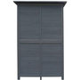 Voir la diapositive 4 : Habitat et Jardin Armoire de jardin  Espacio  - 140 x 49 x 162 cm - Anthracite