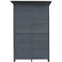 Voir la diapositive 4 : Habitat et Jardin Armoire de jardin  Espacio  - 140 x 49 x 162 cm - Anthracite
