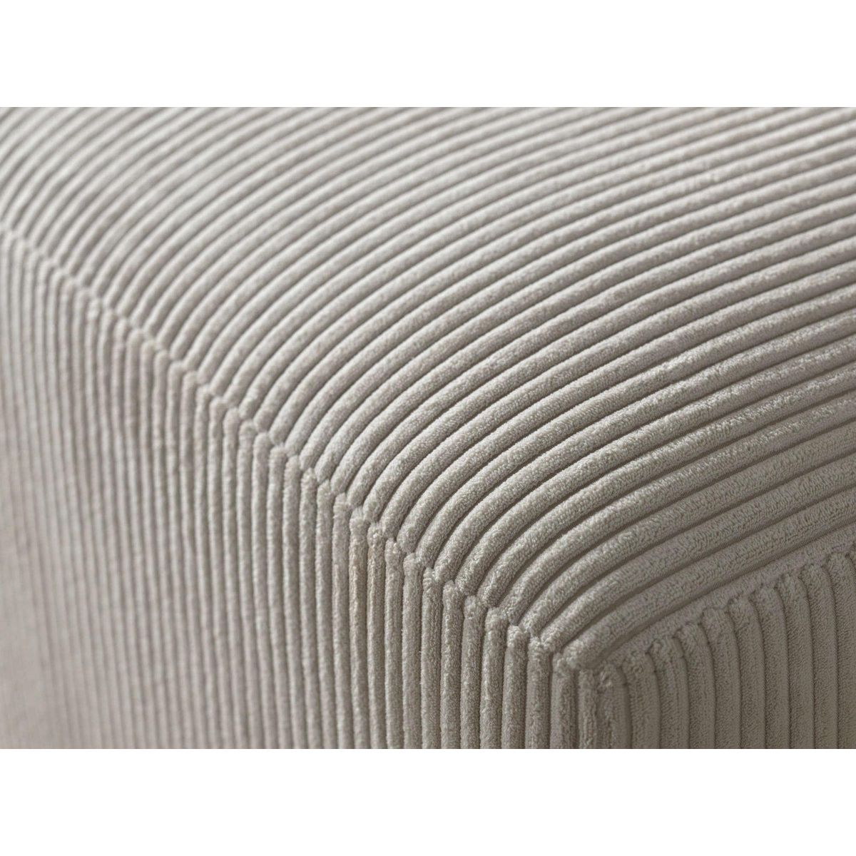 LISA DESIGN Livy - canapé d'angle convertible - avec coffre - en velours côtelé - 5 places - gauche