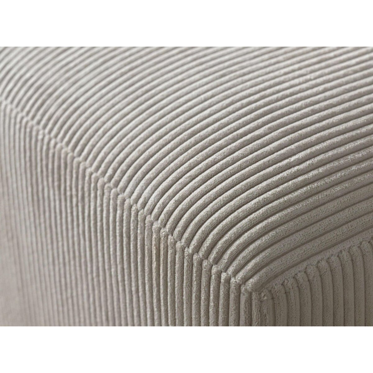 LISA DESIGN Livy - canapé d'angle convertible - avec coffre - en velours côtelé - 5 places - gauche