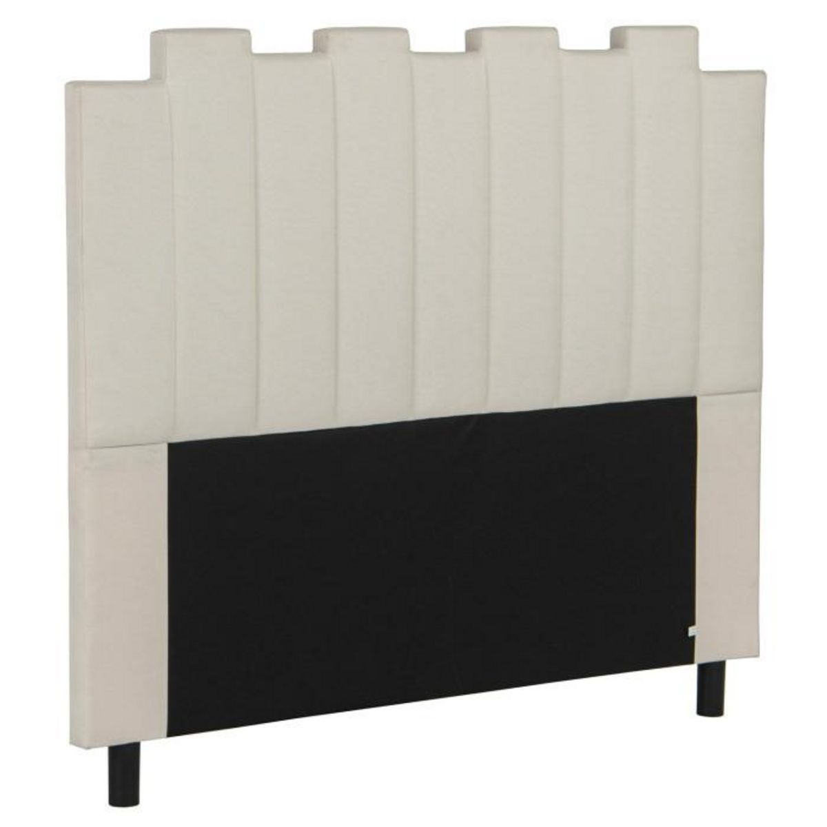 Paris Prix Tête de Lit en Tissu Design  Kenty  140cm Beige