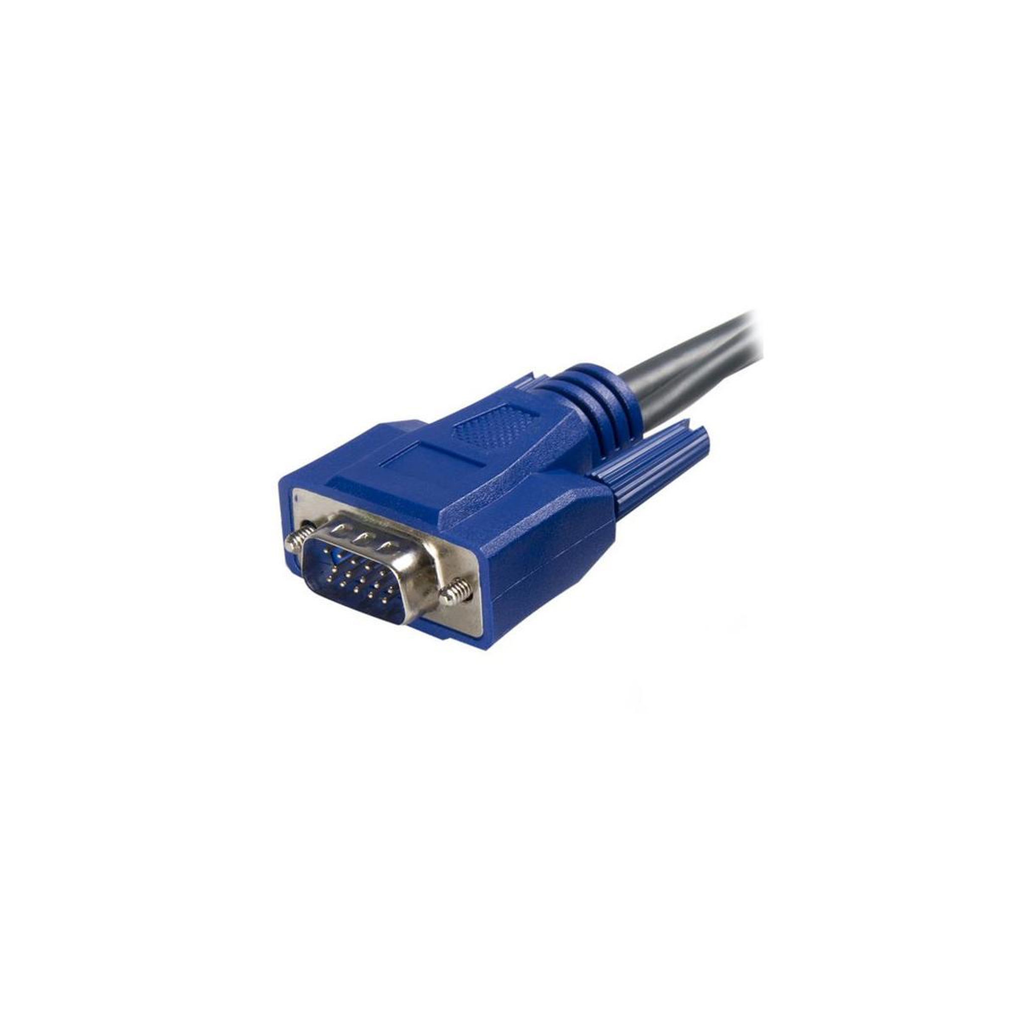 Voir la diapositive 3 : Startech Startech.com câble kvm ultrafin 2 en 1 usb vga -1,8 m