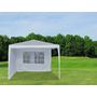 Voir la diapositive 2 : Habitat et Jardin Toile blanche de remplacement pour tente de réception - Cloison de gazebo - 1.9 x 2.9 m
