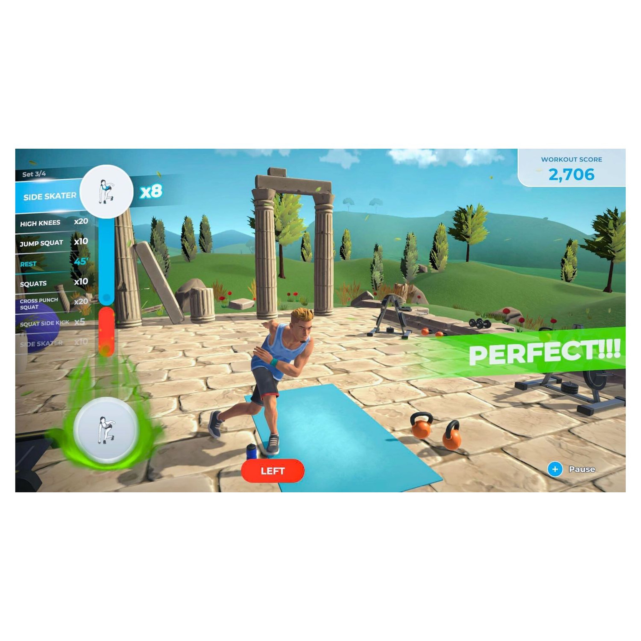 Voir la diapositive 5 : Let's Get Fit Nintendo Switch - Strap Inclus