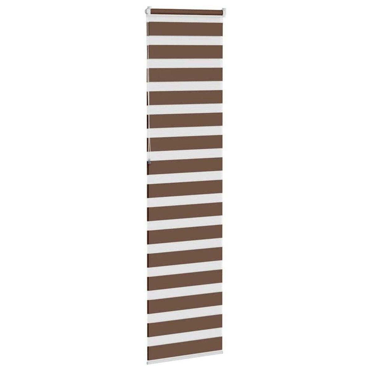 VIDAXL Store zebre marron 60x230 cm largeur du tissu 55,9 cm polyester
