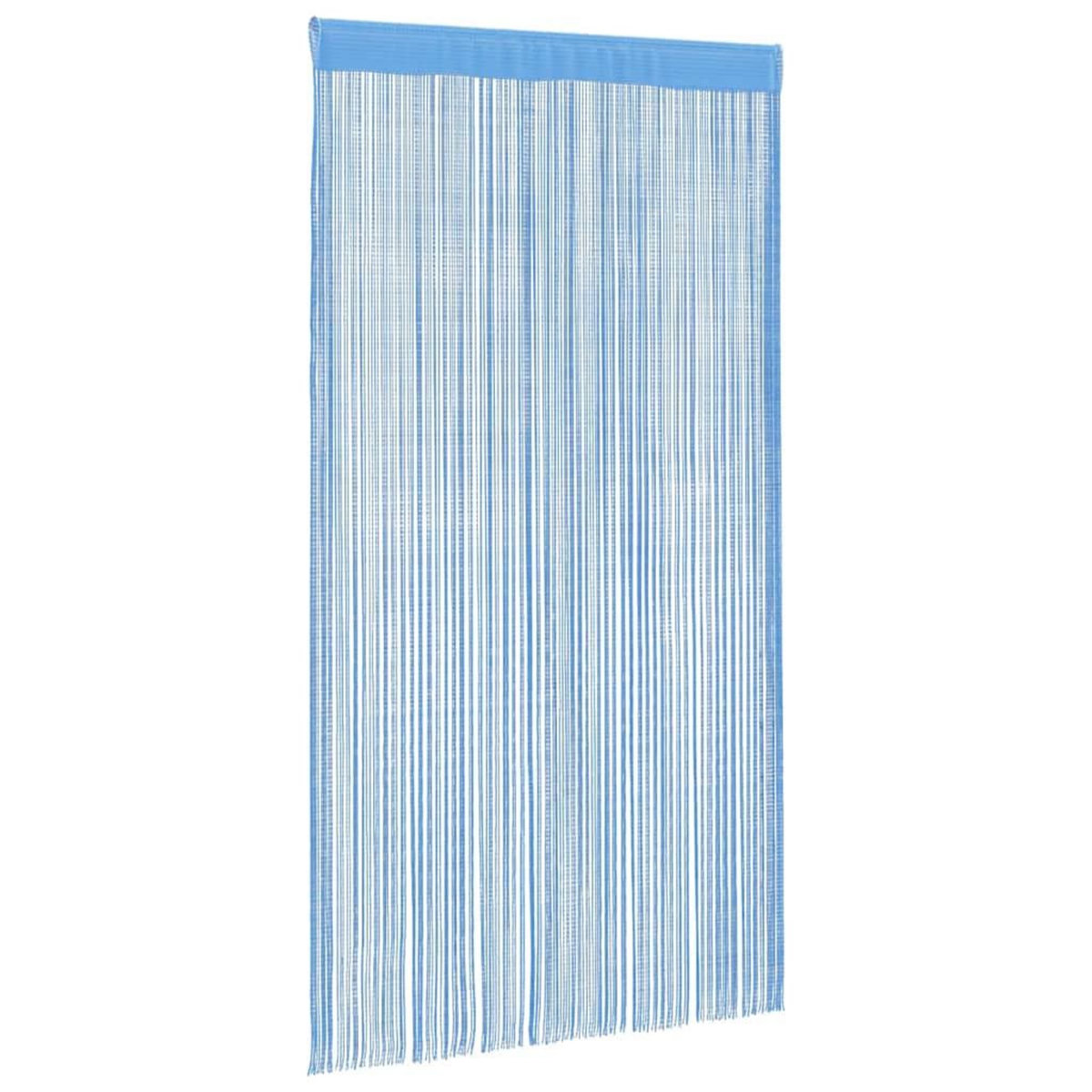 VIDAXL Rideaux a fils 2 pcs bleu clair 100x250 cm