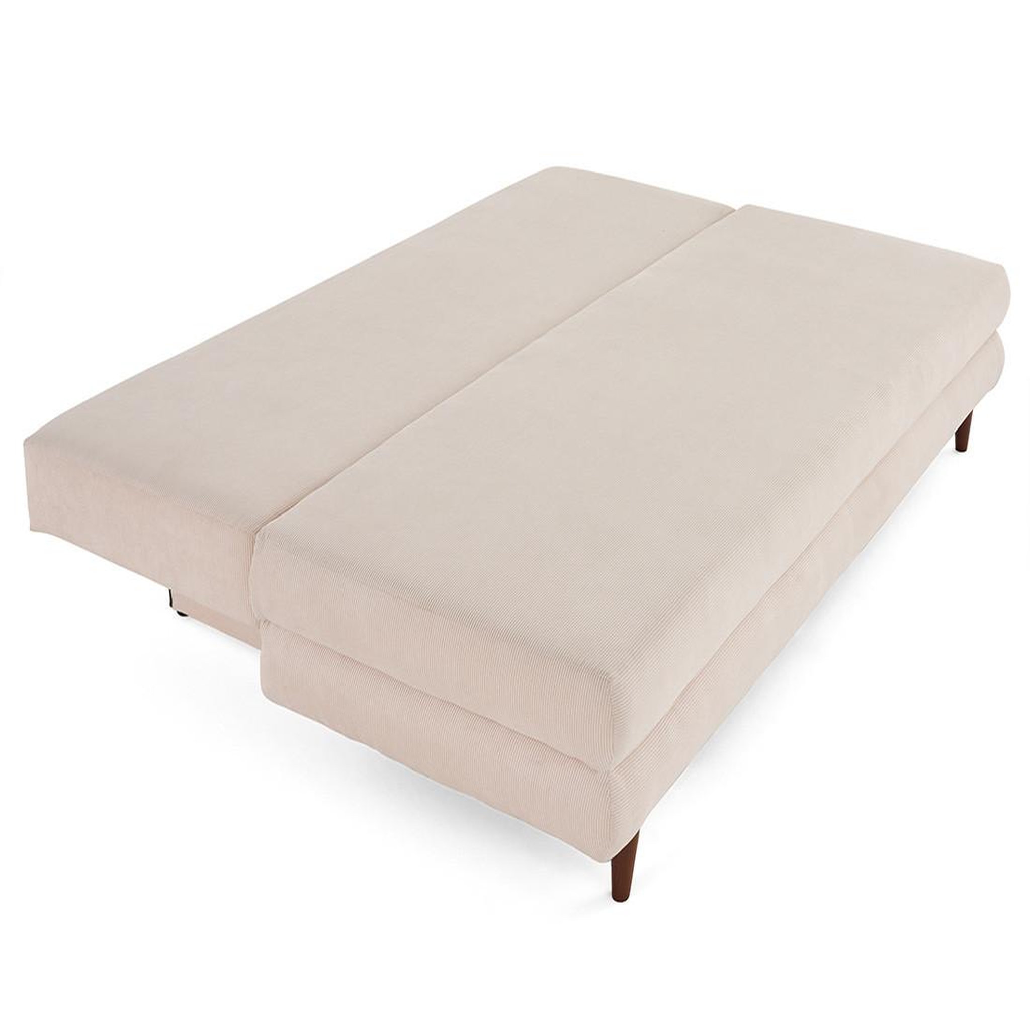 Voir la diapositive 2 : BEST MOBILIER Wonder - canapé 3 places convertible avec coffre en velours côtelé