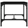 Voir la diapositive 5 : VIDAXL Table basse Noir 50x50x35 cm Bois d'ingenierie