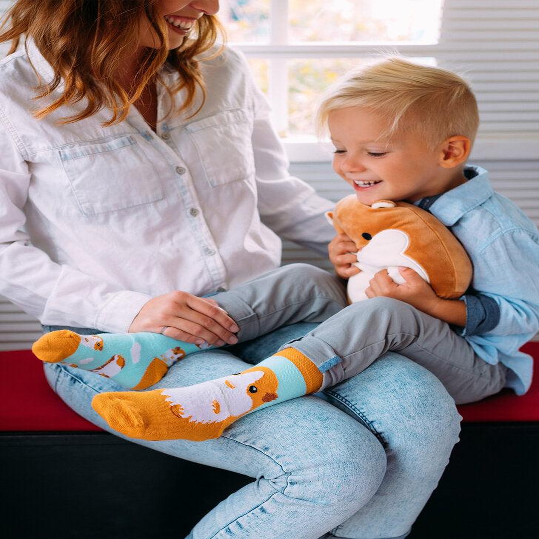 Voir la diapositive 3 : DEDOLES Chaussettes enfants cochons d'inde