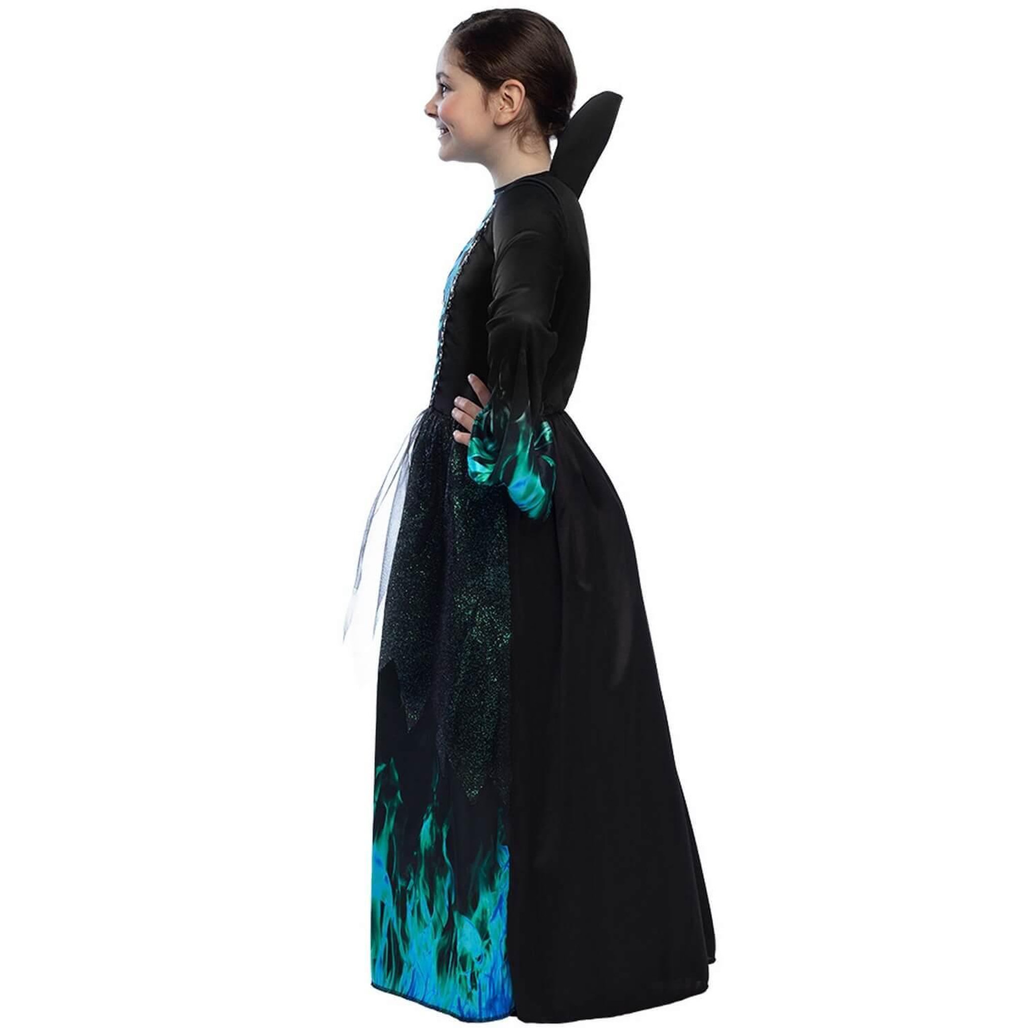 Voir la diapositive 2 : Boland Déguisement squelette azur - Fille - 10/12 ans (140 à 152 cm)