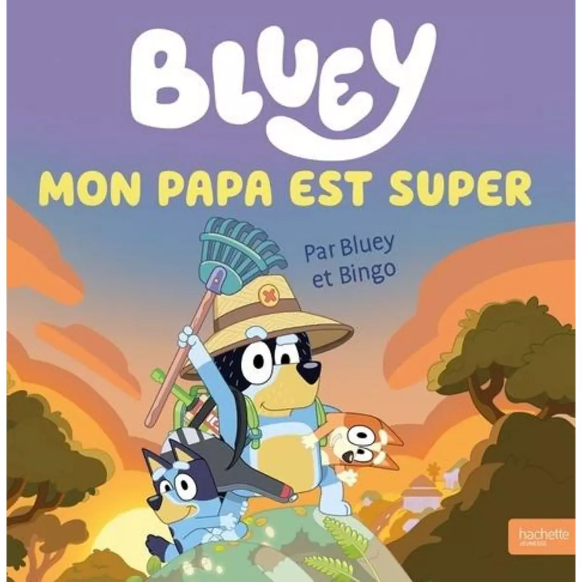  BLUEY : MON PAPA EST SUPER, Hachette Jeunesse