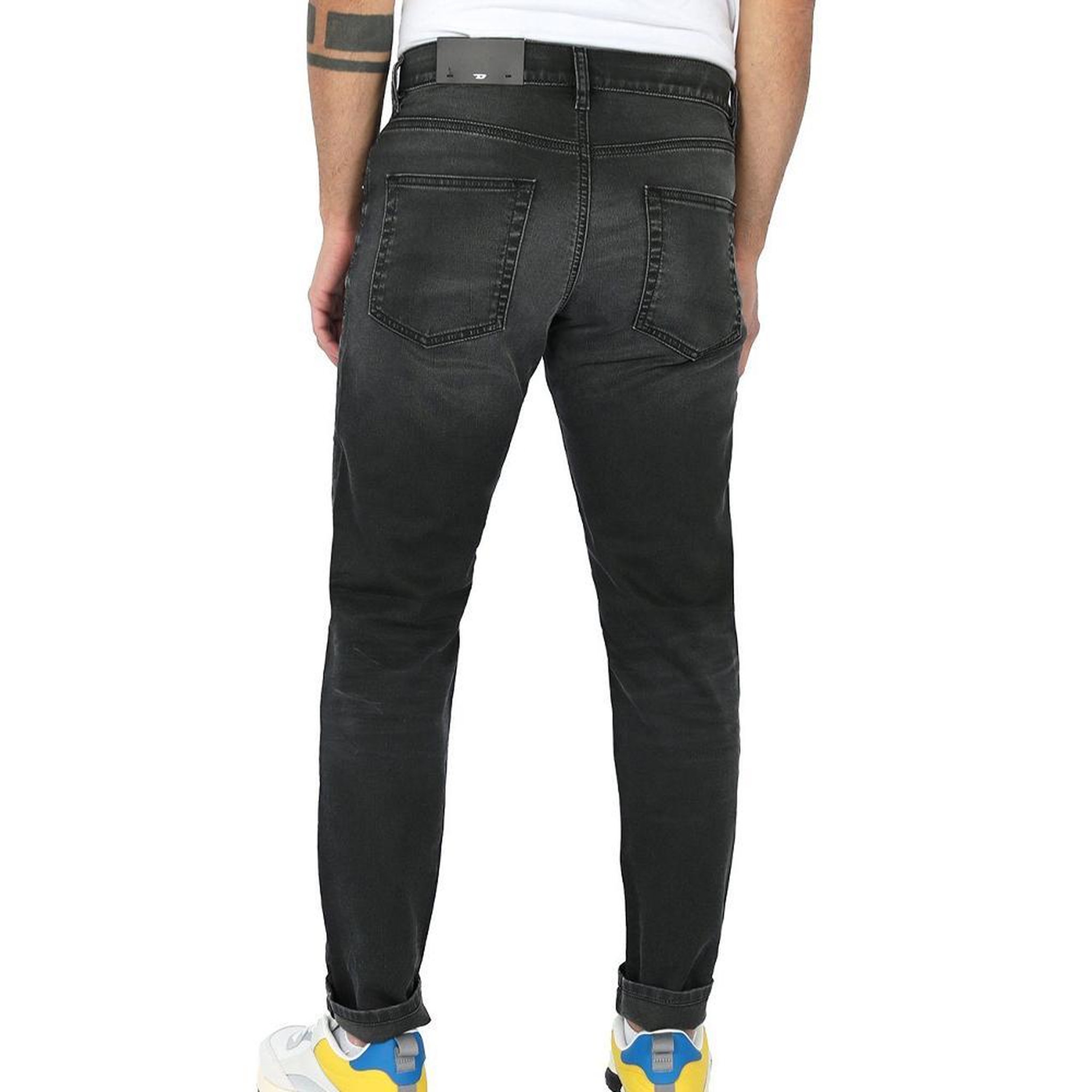 Voir la diapositive 2 : DIESEL Jean Slim Gris Homme Diesel Strukt R09KD