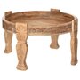 Voir la diapositive 1 : ATMOSPHERA Table d'Appoint en Bois  Gypsy  75cm Naturel