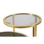 Voir la diapositive 4 : Paris Prix Table d'Appoint Double Plateaux  Level  60cm Or