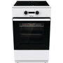 Voir la diapositive 1 : Hisense Cuisinière induction HEIT5A40WG