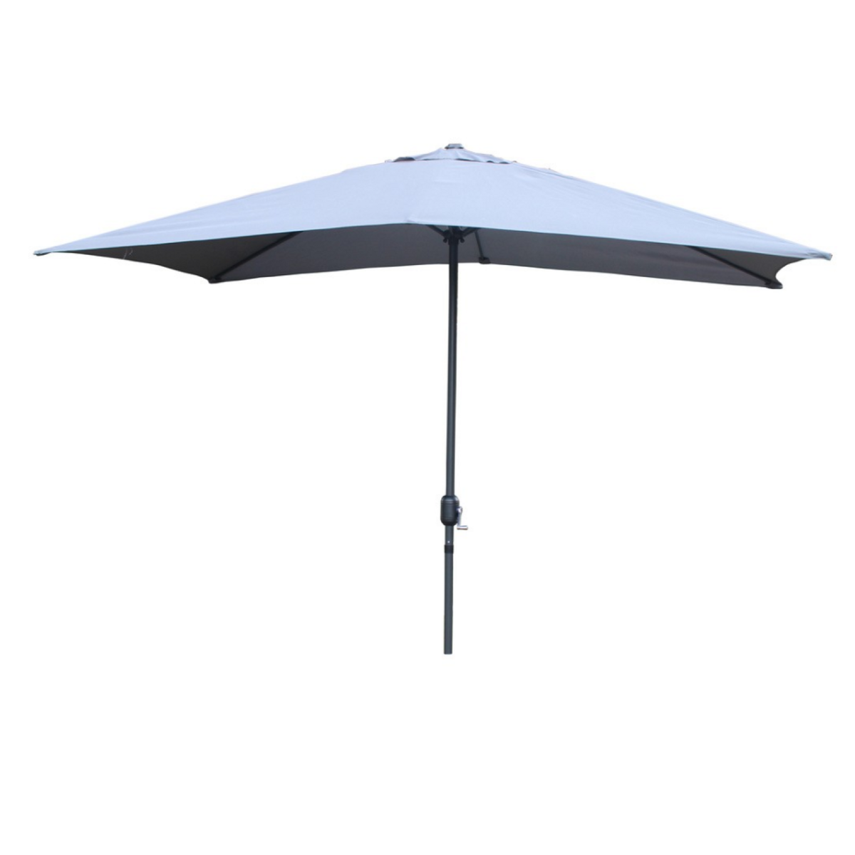 CONCEPT USINE Parasol droit rectangulaire 3 x 2 m gris SPEZIA