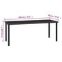 Voir la diapositive 6 : VIDAXL Ensemble a manger de jardin 7 pcs Resine tressee Noir